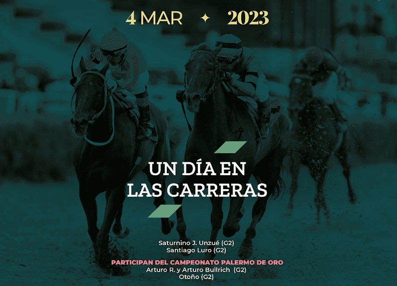 Marzo comienza con «Un día en las carreras» en el Hipódromo de Palermo
