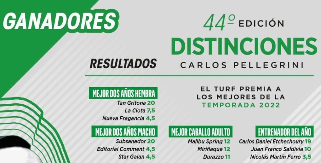 Distinciones Carlos Pellegrini 2023