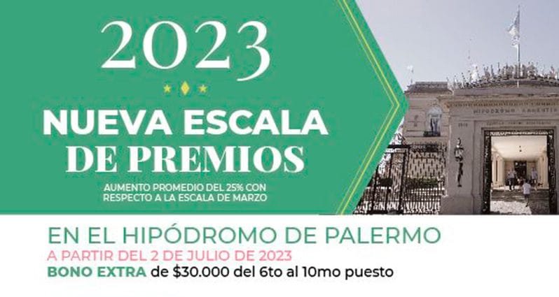 Escala de Premios del Hipódromo de Palermo