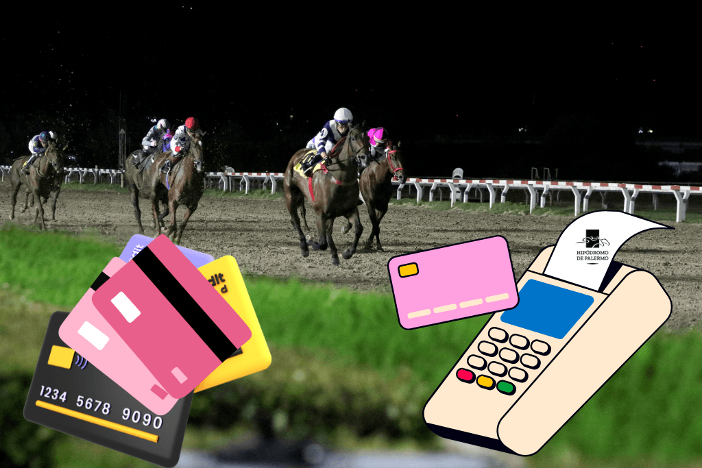 Ahora podés pagar tus jugadas con tarjeta de crédito en las ventanillas del Hipódromo de Palermo
