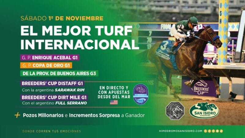 Breeders’ Cup 2025 en directo y con apuestas