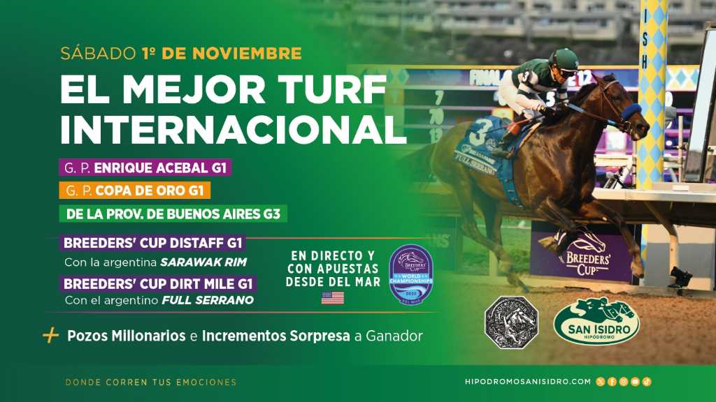 Breeders’ Cup 2025 en directo y con apuestas