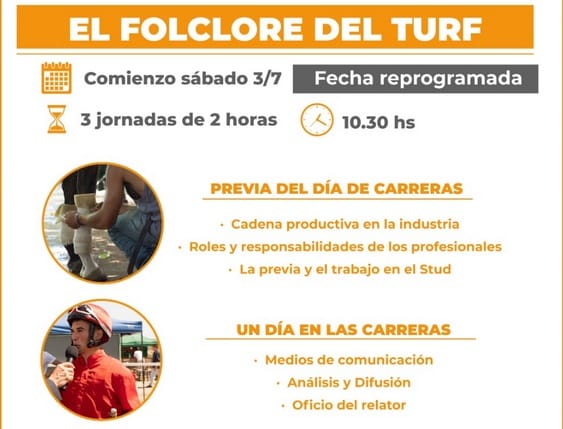 Nuevo encuentro de formación – El folcrore del Turf