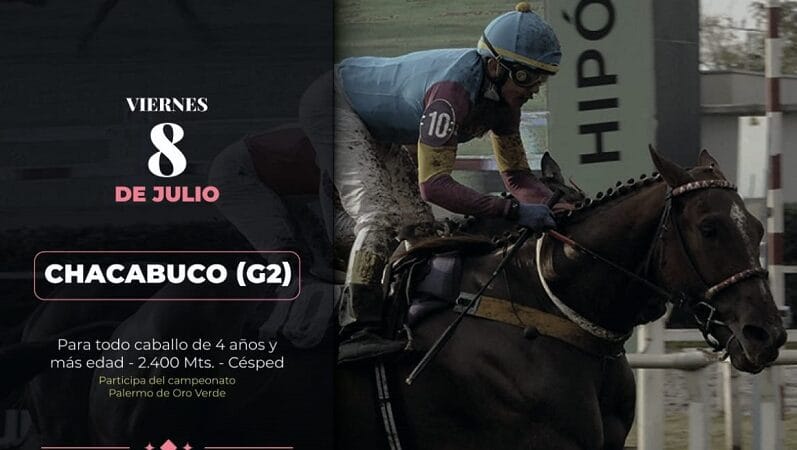 El viernes 8 y lunes 11 de julio se vive a puro turf en el Hipódromo de Palermo