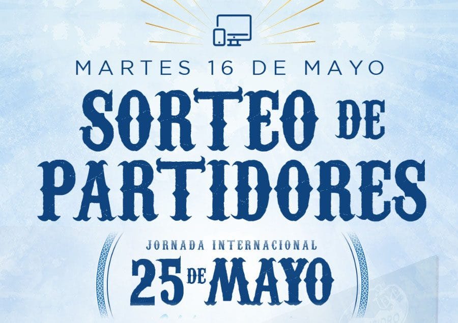 Orden de Largada – Jornada 25 de Mayo