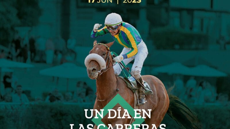 Viví Junio a pleno turf en el Hipódromo de Palermo