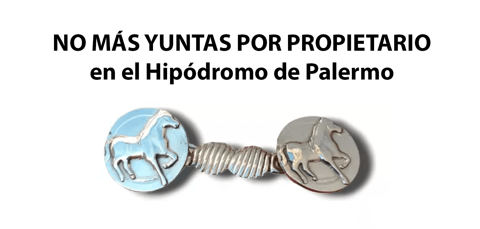 La comisión de carreras de Palermo aprobó la eliminación de las yuntas por propietario
