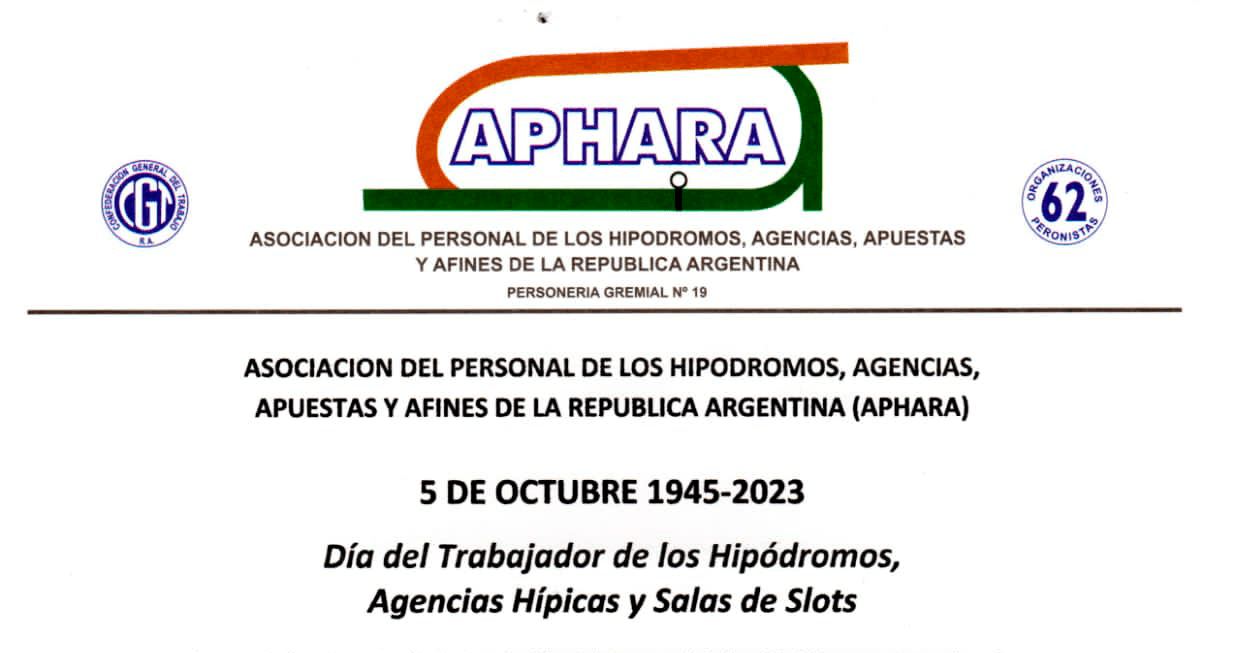Día del Trabajador de los Hipódromos
