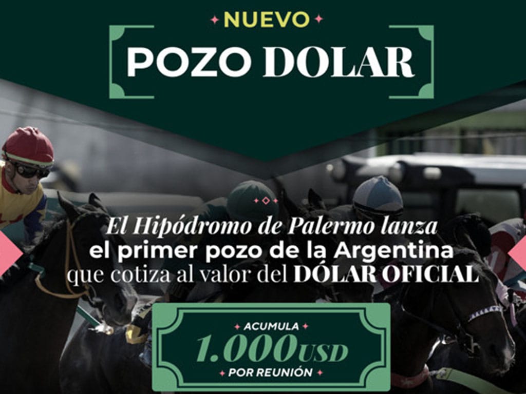 Este verano podes ganar el «Pozo Dolar» en el Hipódromo de Palermo