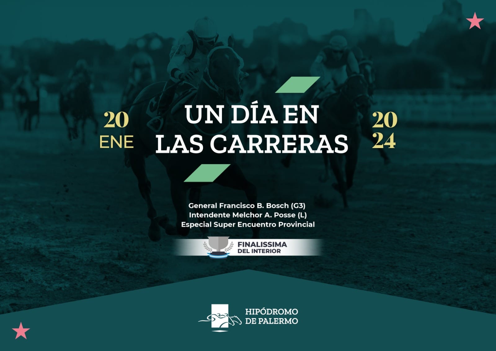 Primera edición de «Un día en las carreras»: Jornada MILLONARIA y los mejores ejemplares en la pista
