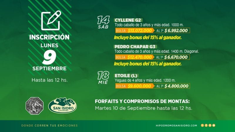 INSCRIPCIONES EN EL HSI