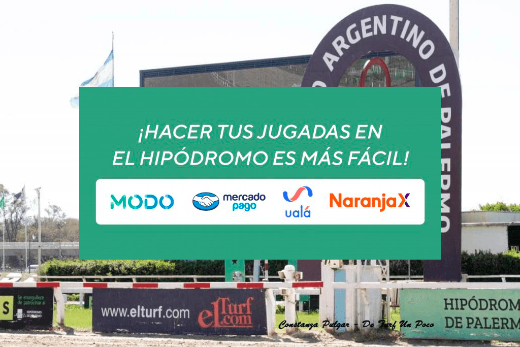 Ahora en el Hipódromo de Palermo podes pagar tus jugadas con débito o billeteras virtuales