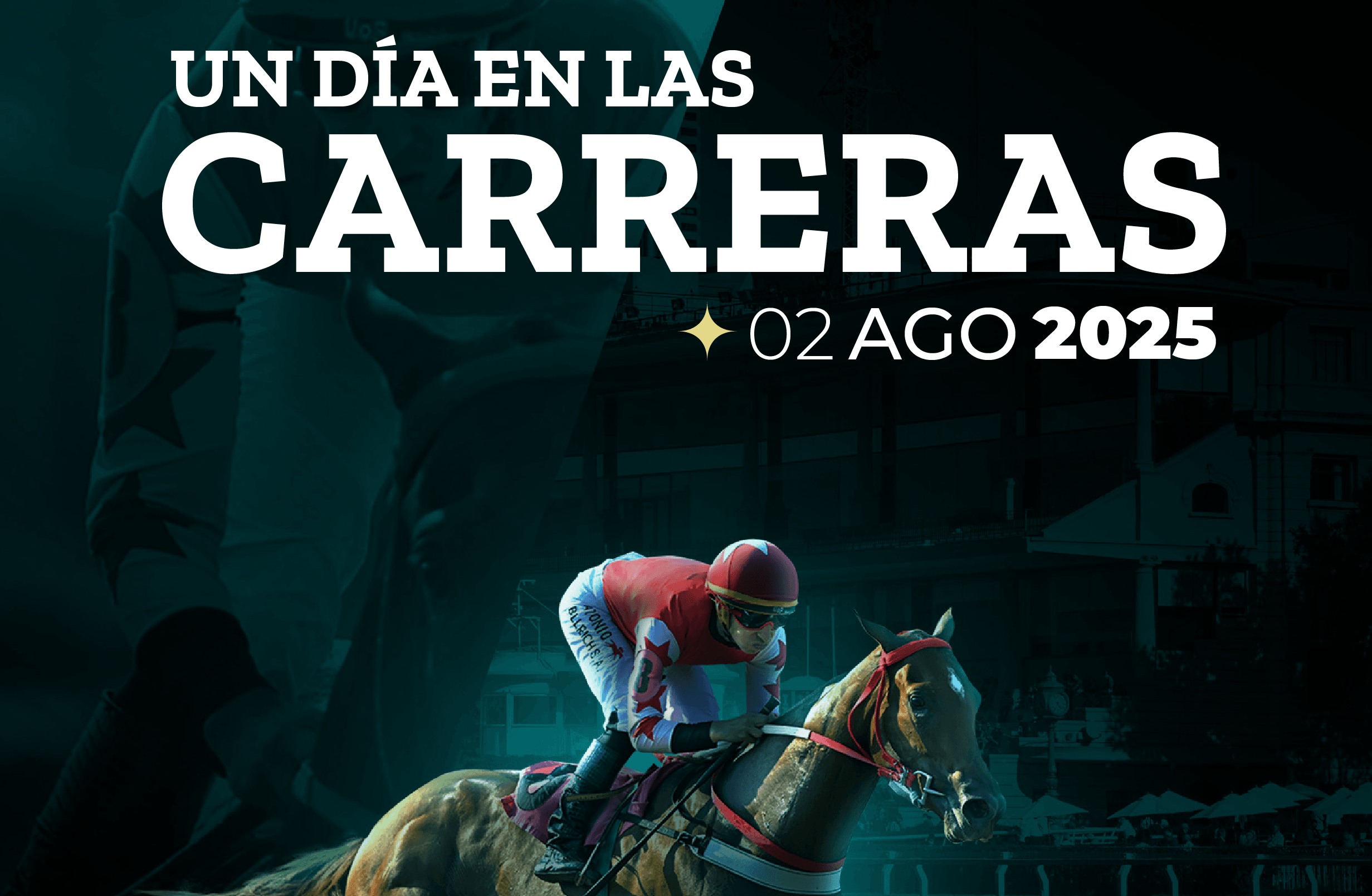 Sábado imperdible de un día en las carreras en el Hipódromo de Palermo