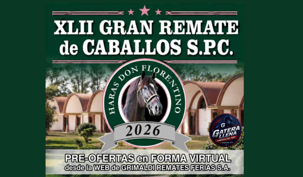 Haras Don Florentino prepara su XLII Gran Remate Primavera